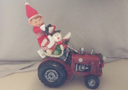 Christmas Elf Tractor 2017
